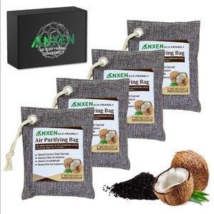 NWT: Charcoal Bags, Activated Deodorizer. 4 pack